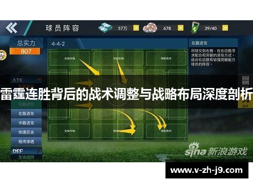 雷霆连胜背后的战术调整与战略布局深度剖析